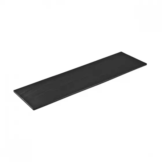 Ryner Melamine Rect. Flat Platter-525x160mm Black