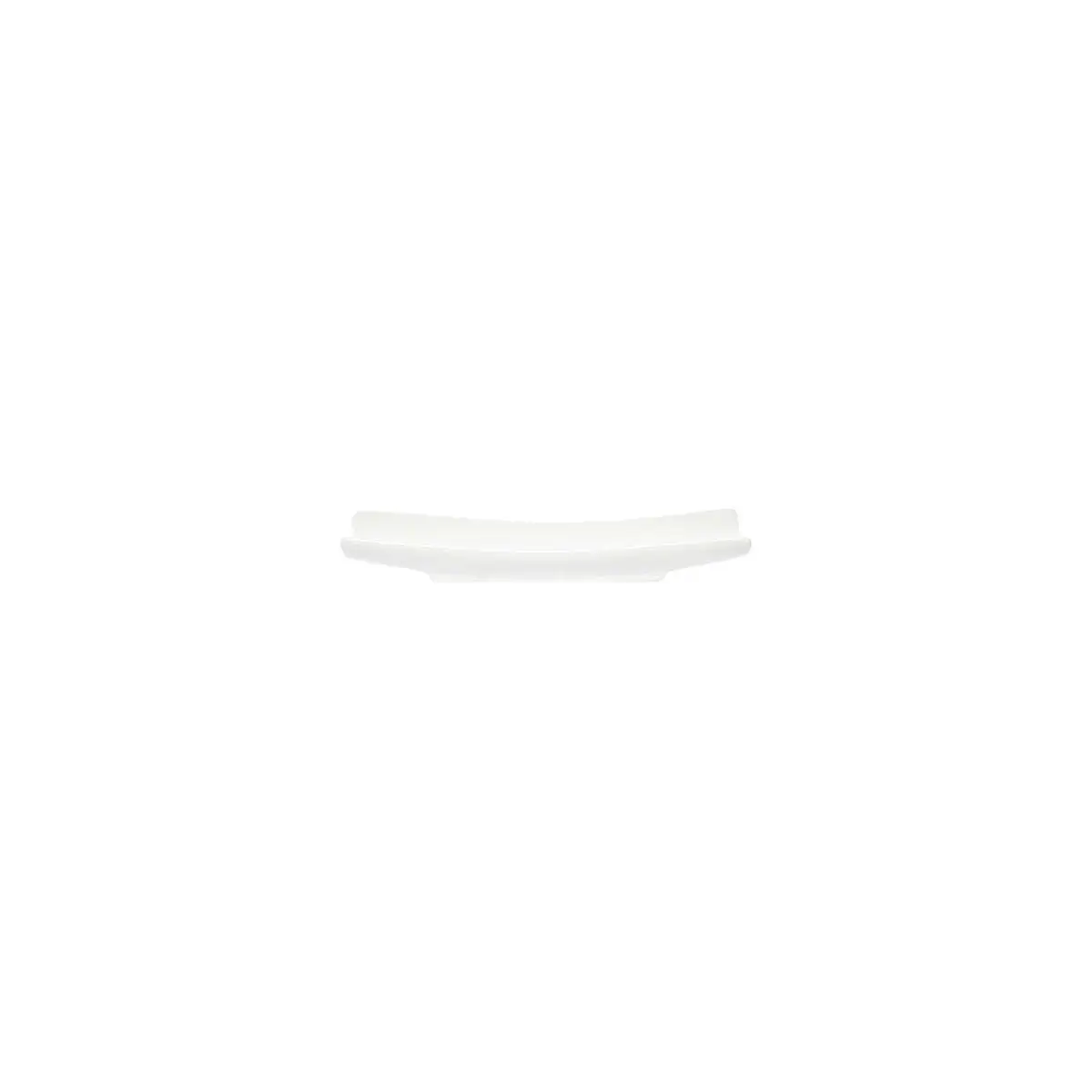 Tablekraft Core White Rectangular Server-200X70X30mm Curved