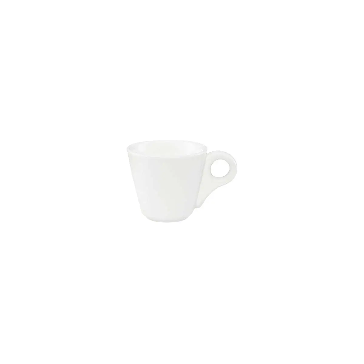 Tablekraft Core White Espresso Cup V-Shape 70ml, 86X58mm
