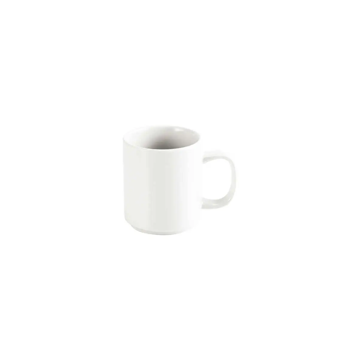 Tablekraft Core White Banquet Coffee Mug Stack 310ml