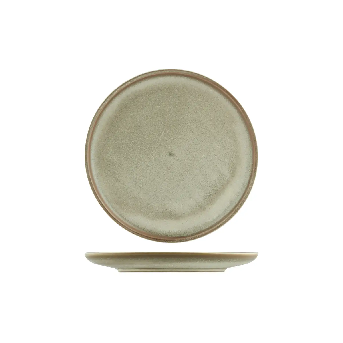 Moda Porcelain Round Plate - 200Mm Ø 