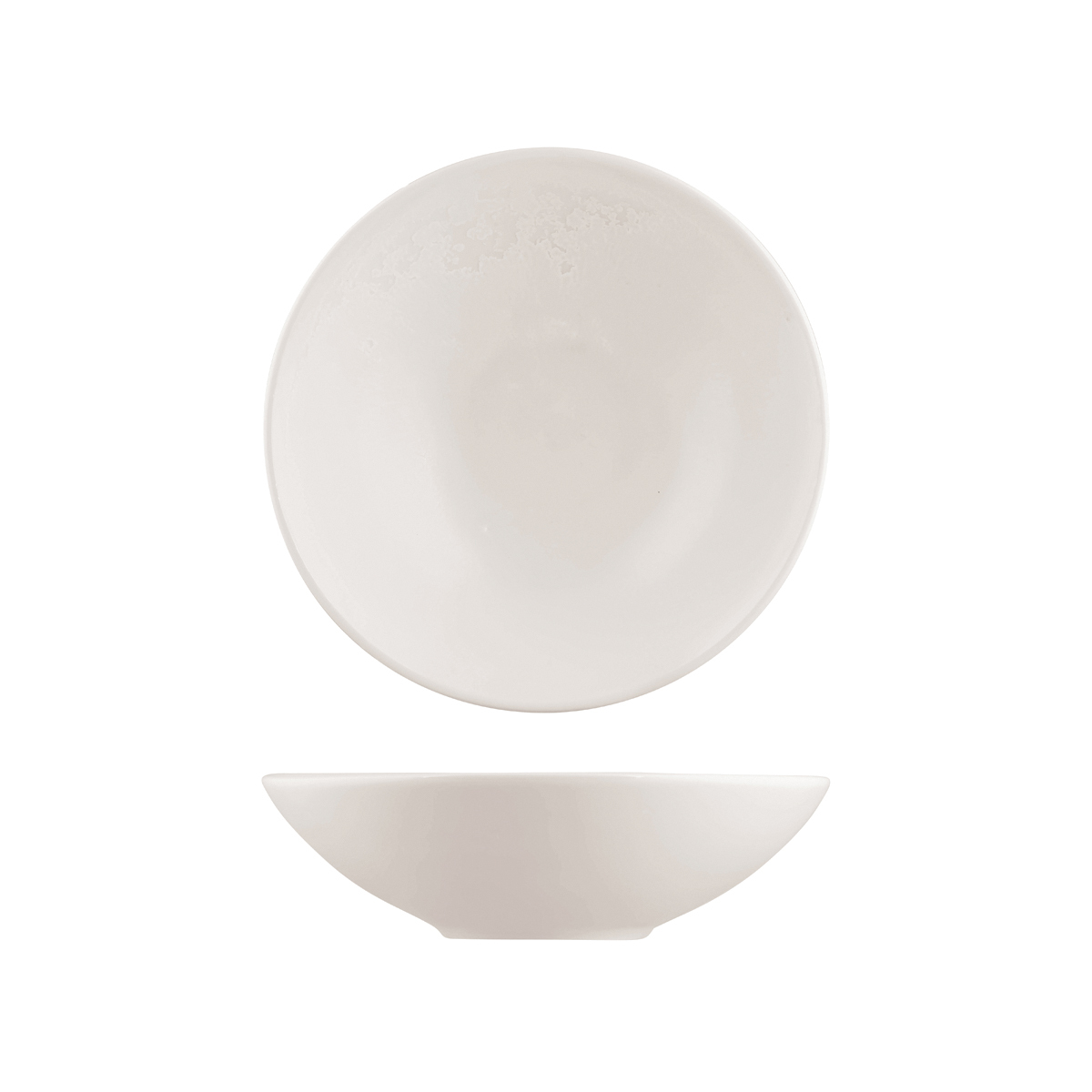 Moda Porcelain Snow Round Bowl - 230mm Ø 