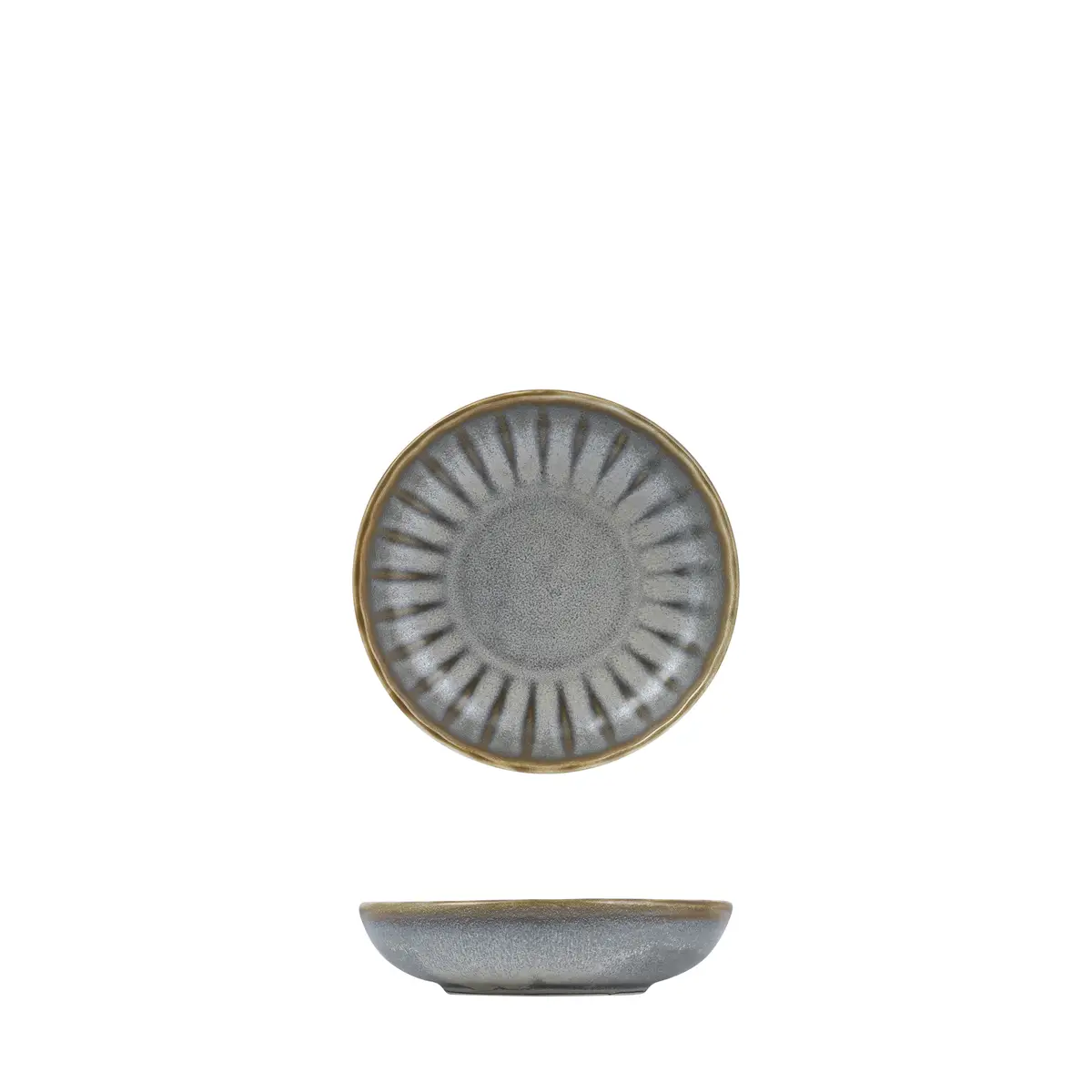 Moda Porcelain Round Bowl - 155Mm Ø Scallop