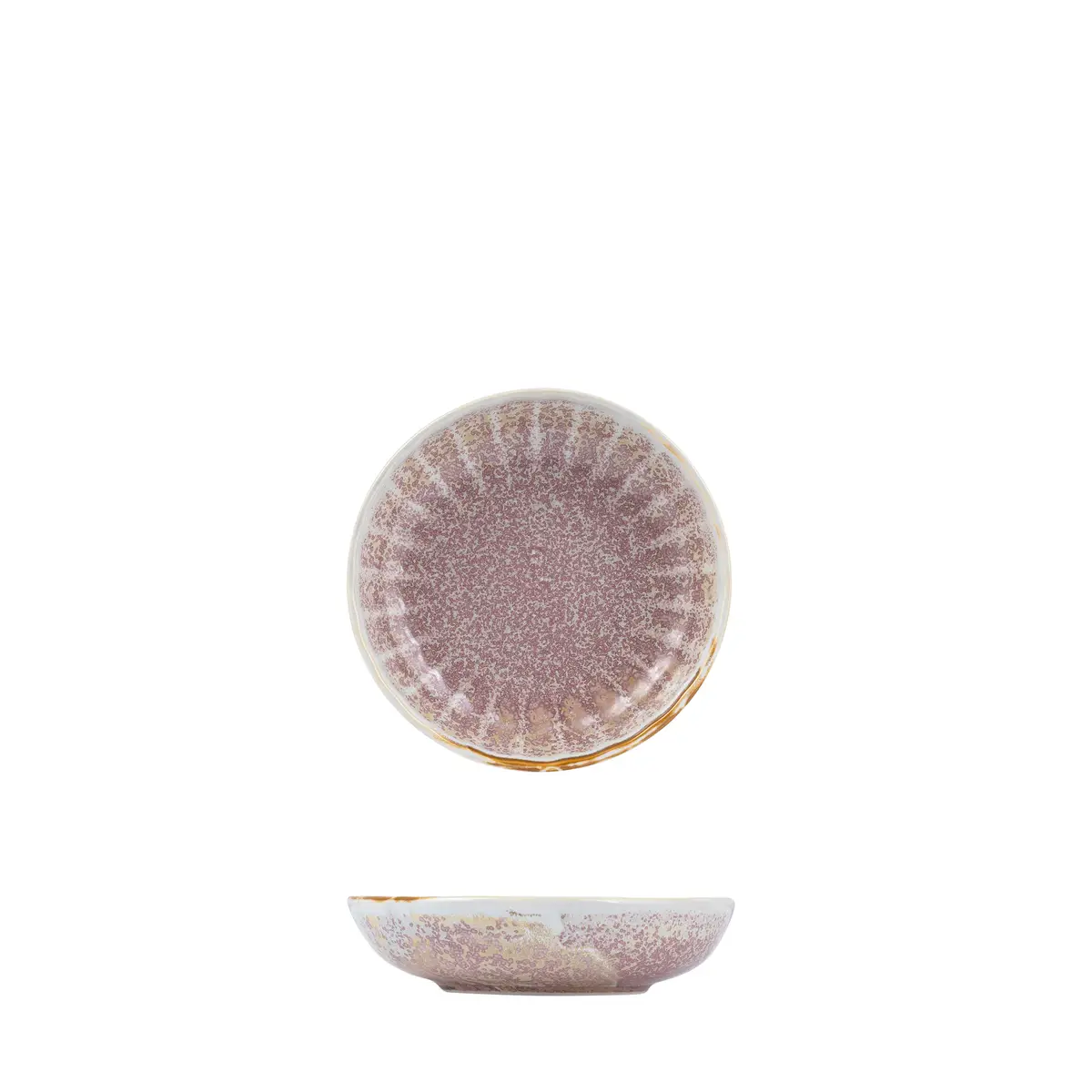 Moda Porcelain Round Bowl - 155Mm Ø Scallop