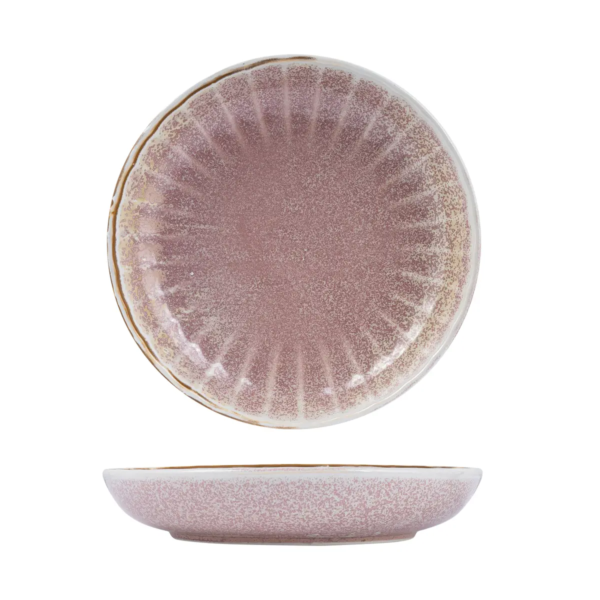 Moda Porcelain Share Bowl - 260Mm Ø Scallop