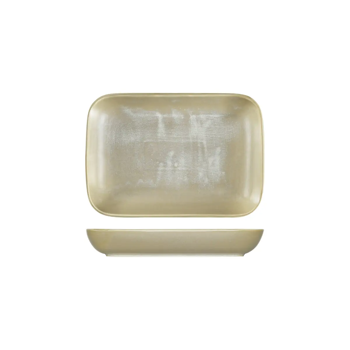 Moda Porcelain Rect Dish - 345X240X55Mm