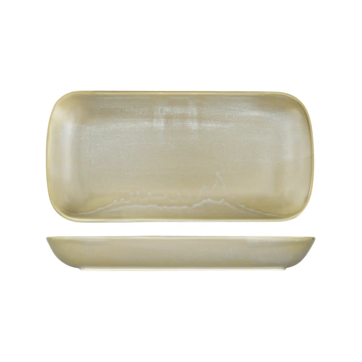 Moda Porcelain Rect Dish - 530X265X70Mm