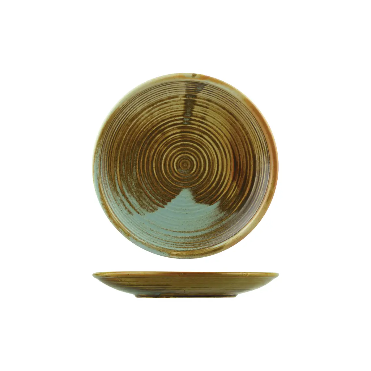 Moda Porcelain Coupe Plate-205Mm Ø 