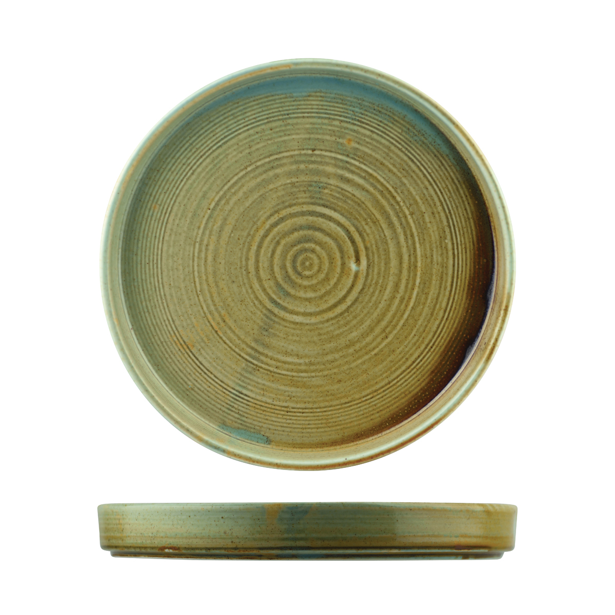 Moda Porcelain Fired Earth Stack Plate-255mm Ø Nourish