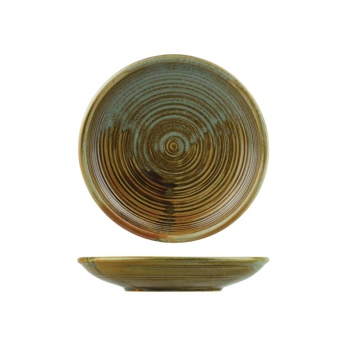 Moda Porcelain Fired Earth Deep Plate-210mm Ø Nourish