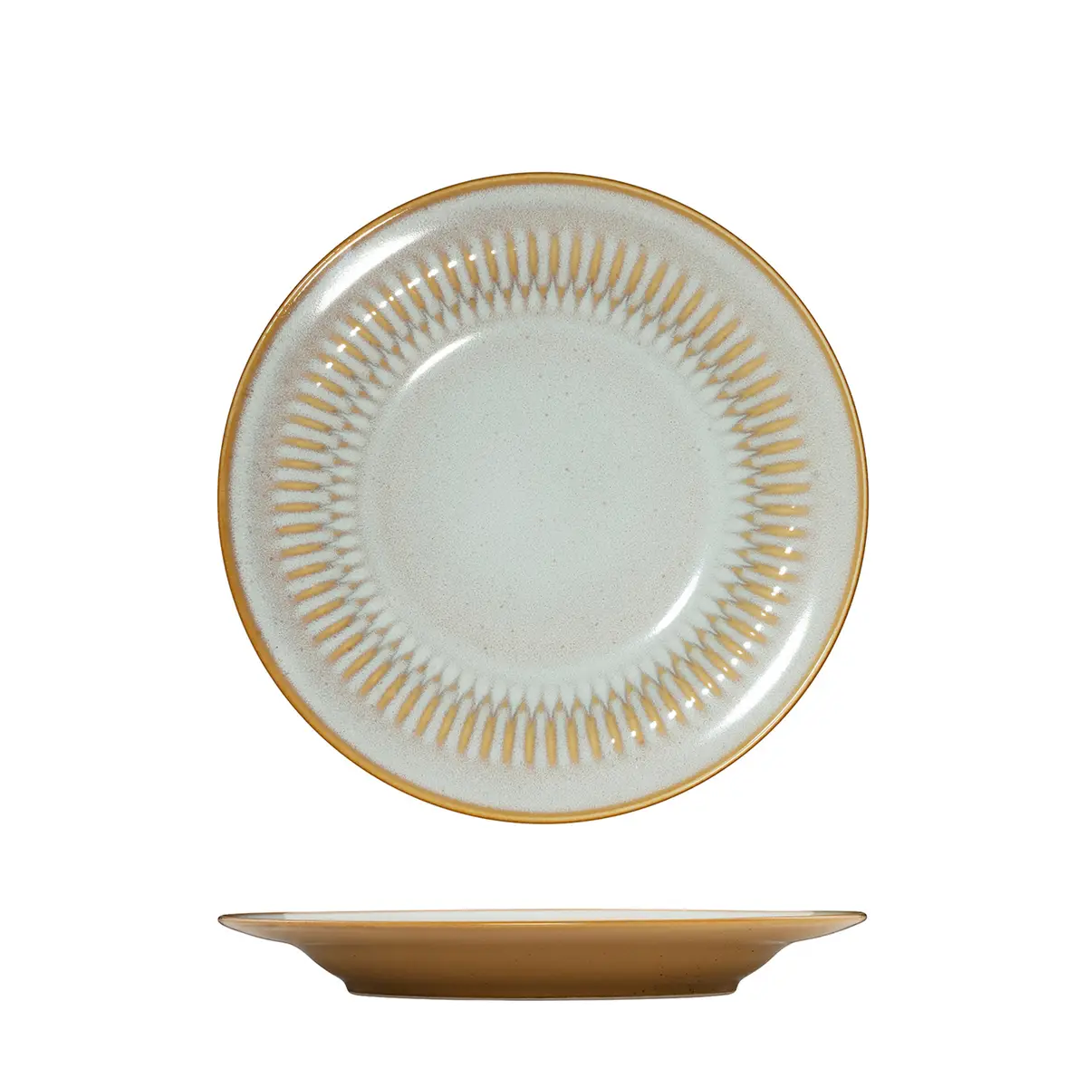 Luzerne Round Rim Plate - 210Mm Ø