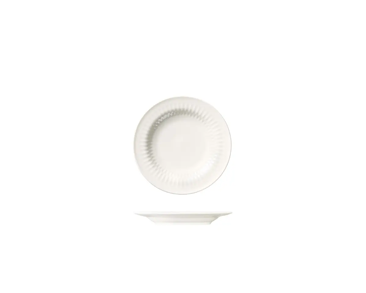 Luzerne Round Rim Plate - 170Mm Ø