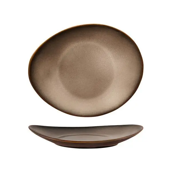 Luzerne Oval Plate-225X185Mm 