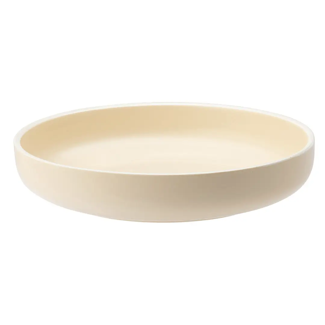Utopia Forma Round Bowl - 240mm Vanilla