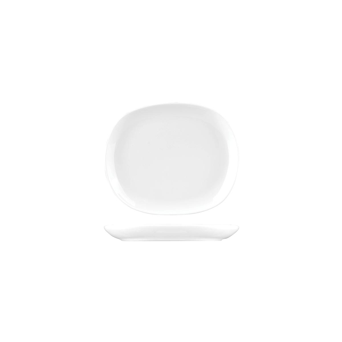 Sango Ora Coupe Plate-170X150mm White