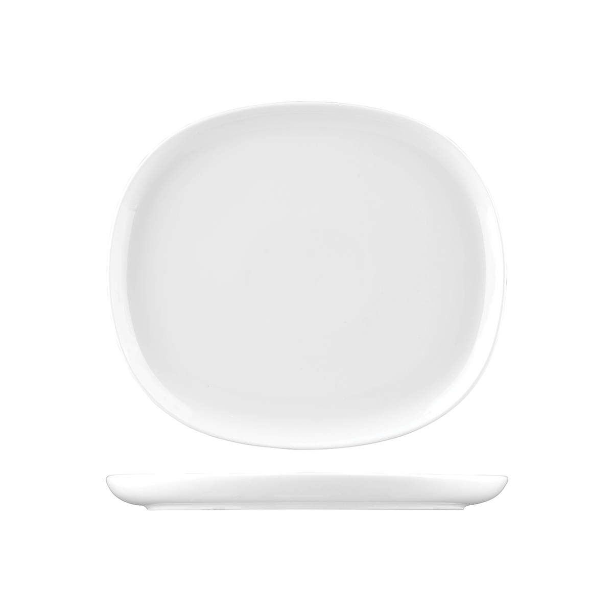 Sango Ora Coupe Plate-285X250mm White