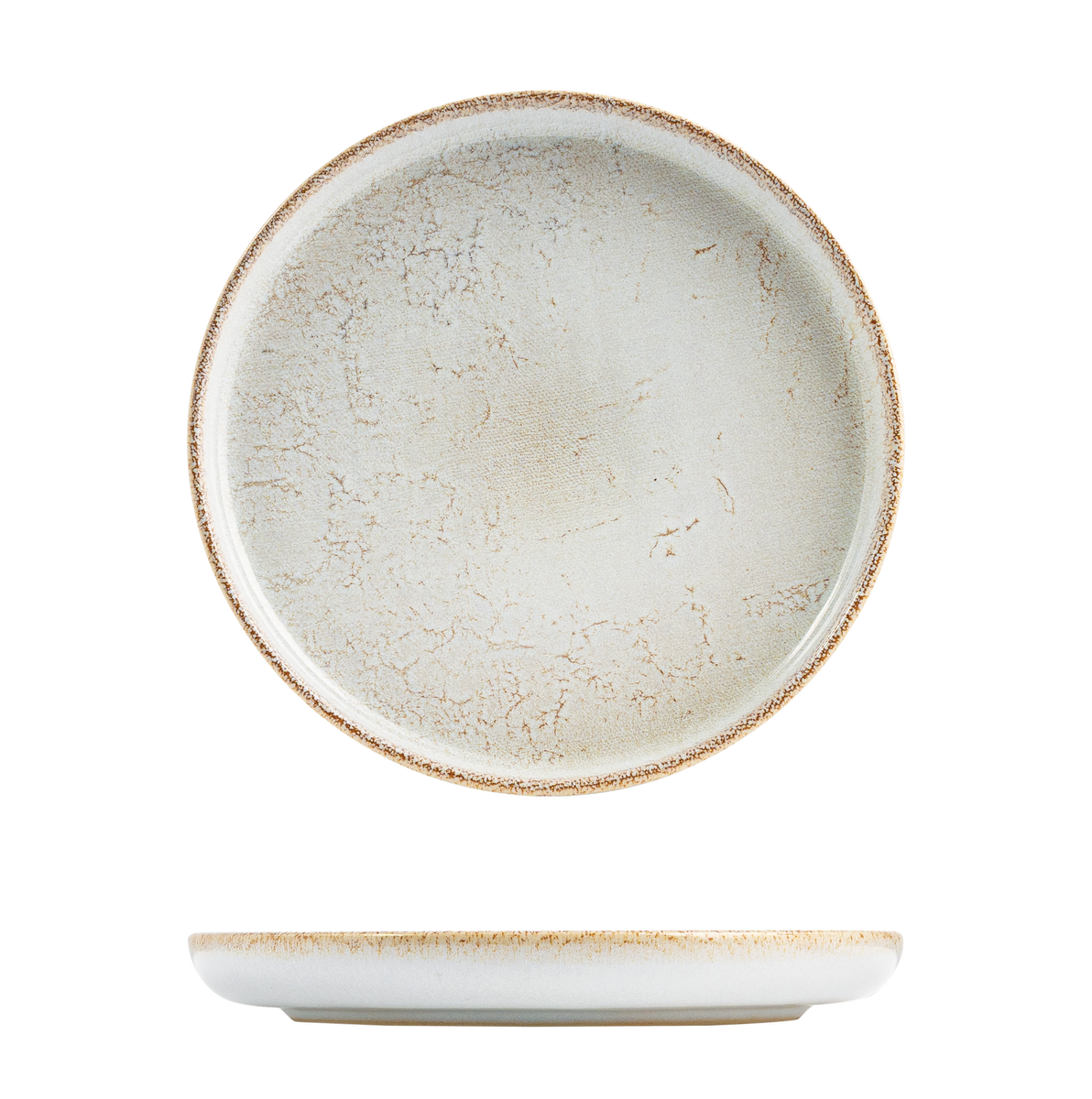 Eclipse Walled Round Plate - 220Mm Ø