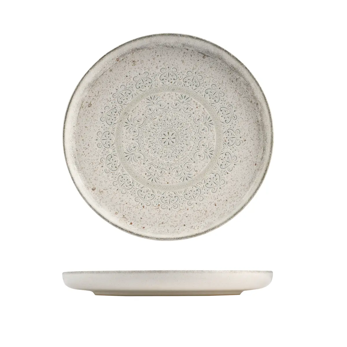 Eclipse Walled Round Plate - 280Mm Ø