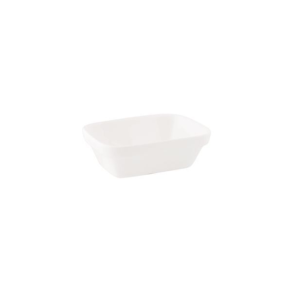 Ryner Tableware Rect. Stacking Bowl-125mm White