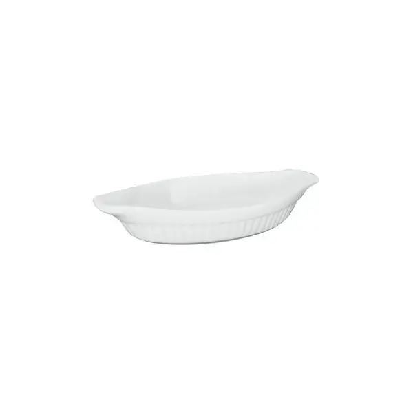 Duraceram Oval Au Gratin-Ribbed, 250Mm/350Ml
