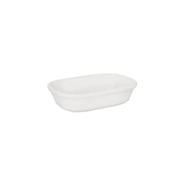 Trenton Basics Rect. Baker-Ribbed | No Handles | 185X45mm White