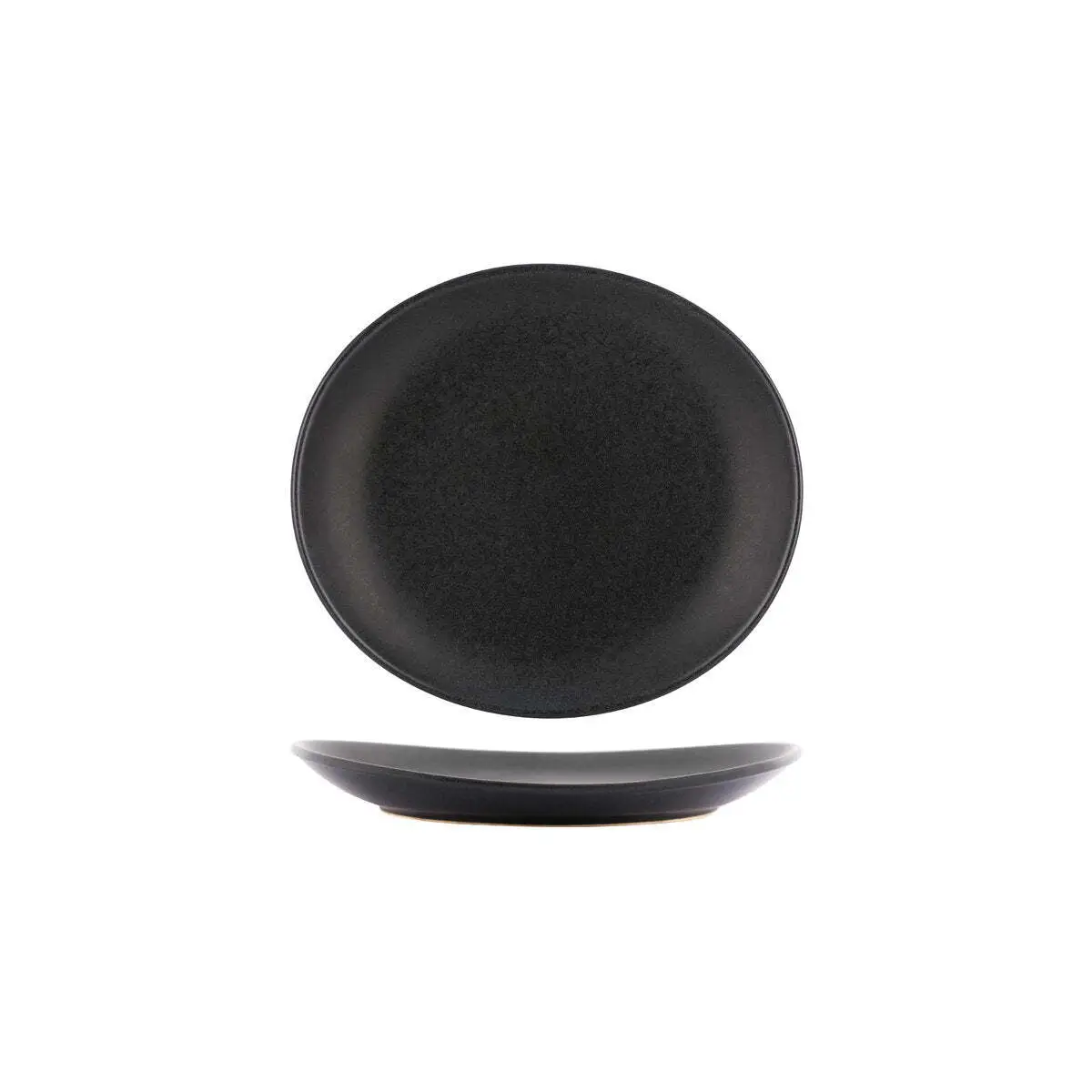 Tablekraft Artistica Oval Coupe Plate 210x190x30mm Slate