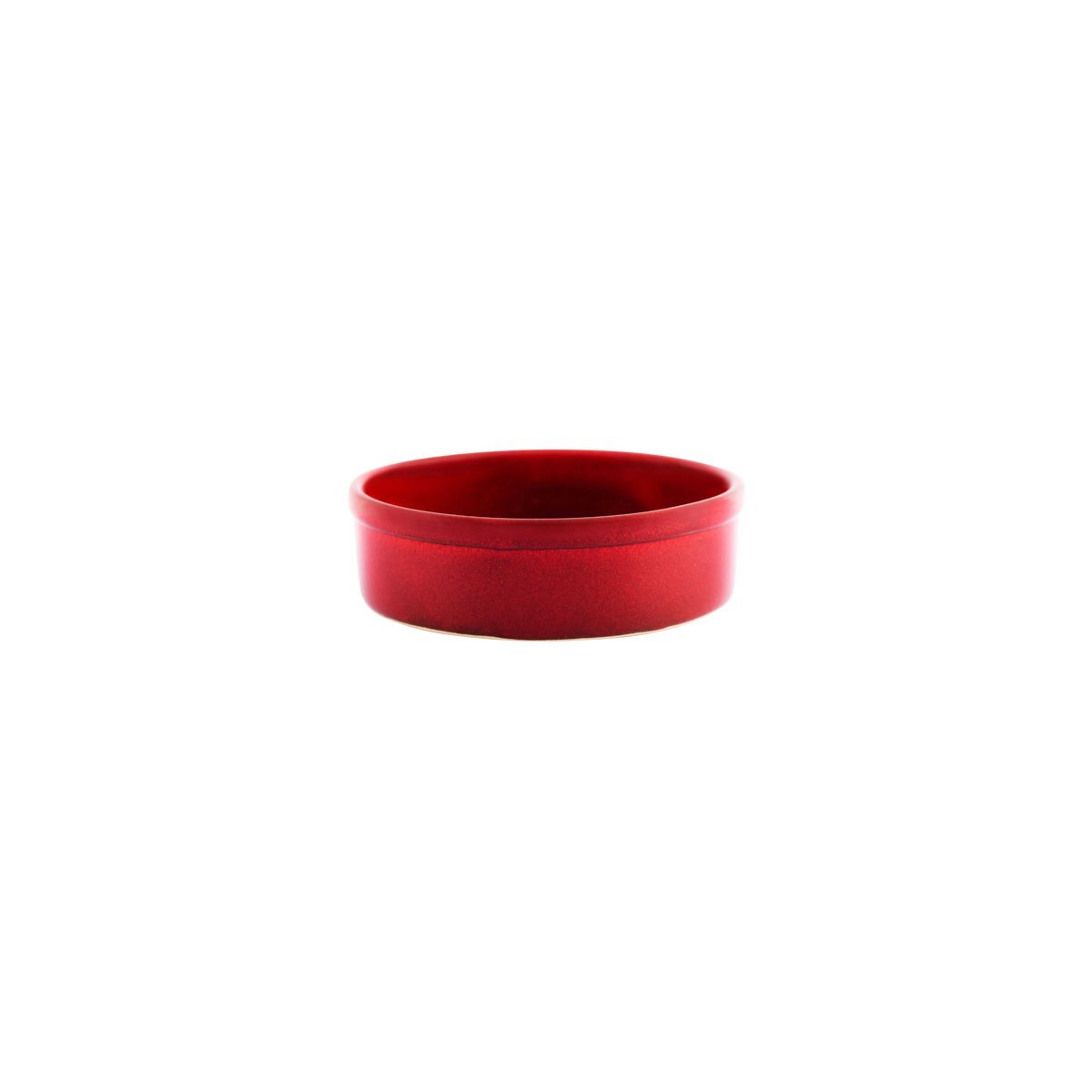Tablekraft Artistica Round Tapas Dish 140x45mm Reactive Red