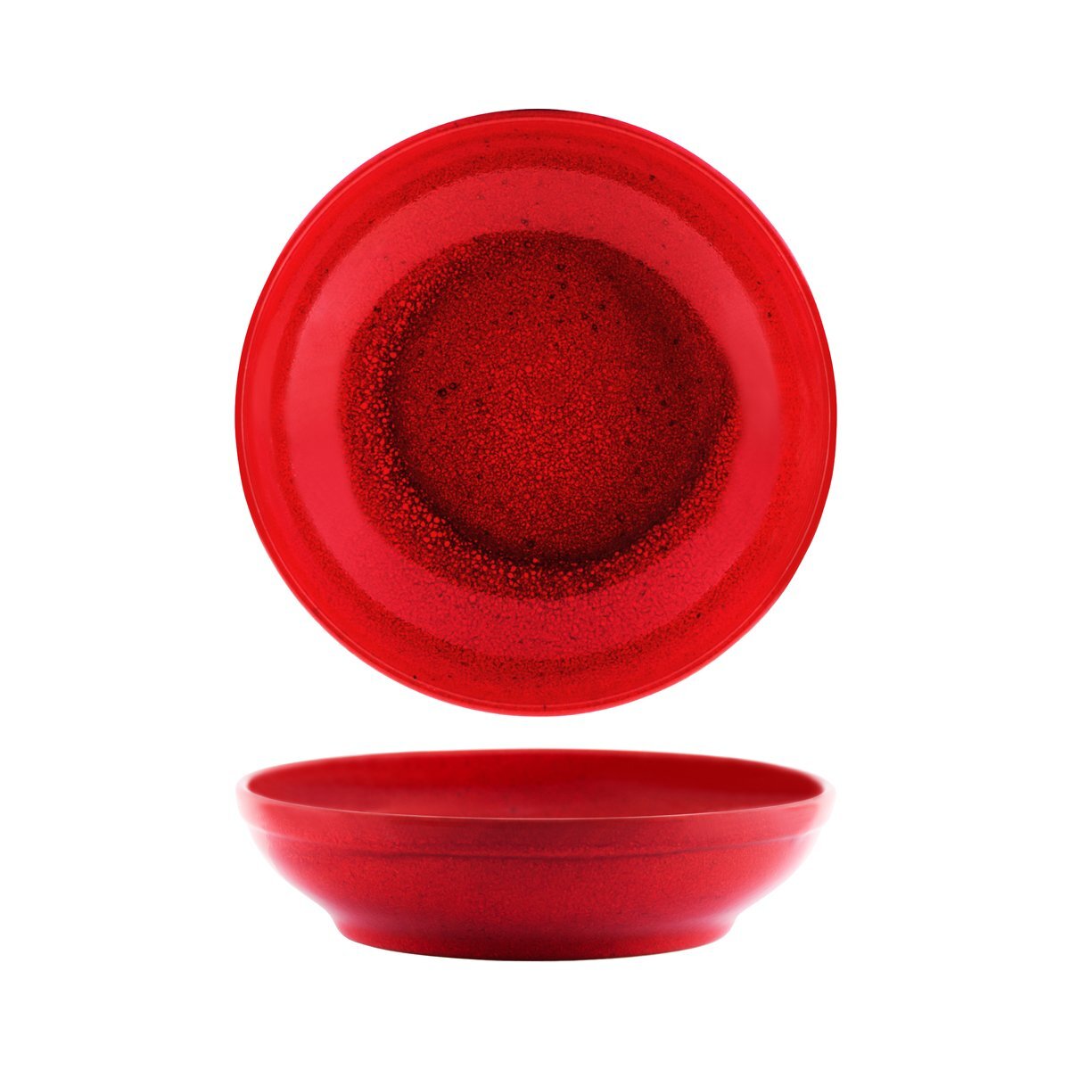 Tablekraft Artistica Round Bowl Flared 230x55mm Reactive Red
