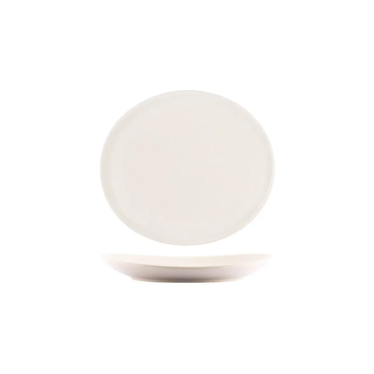 Tablekraft Artistica Oval Coupe Plate 210x190x30mm Sand