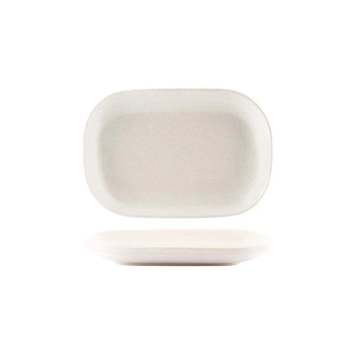 Tablekraft Artistica Rect Coupe Plate 240x160x25mm Sand