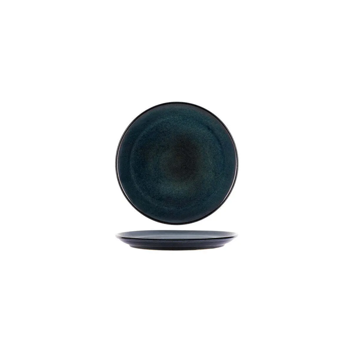 Tablekraft Artistica Rnd Plate R/Edge 190x21mm Midnight Blue