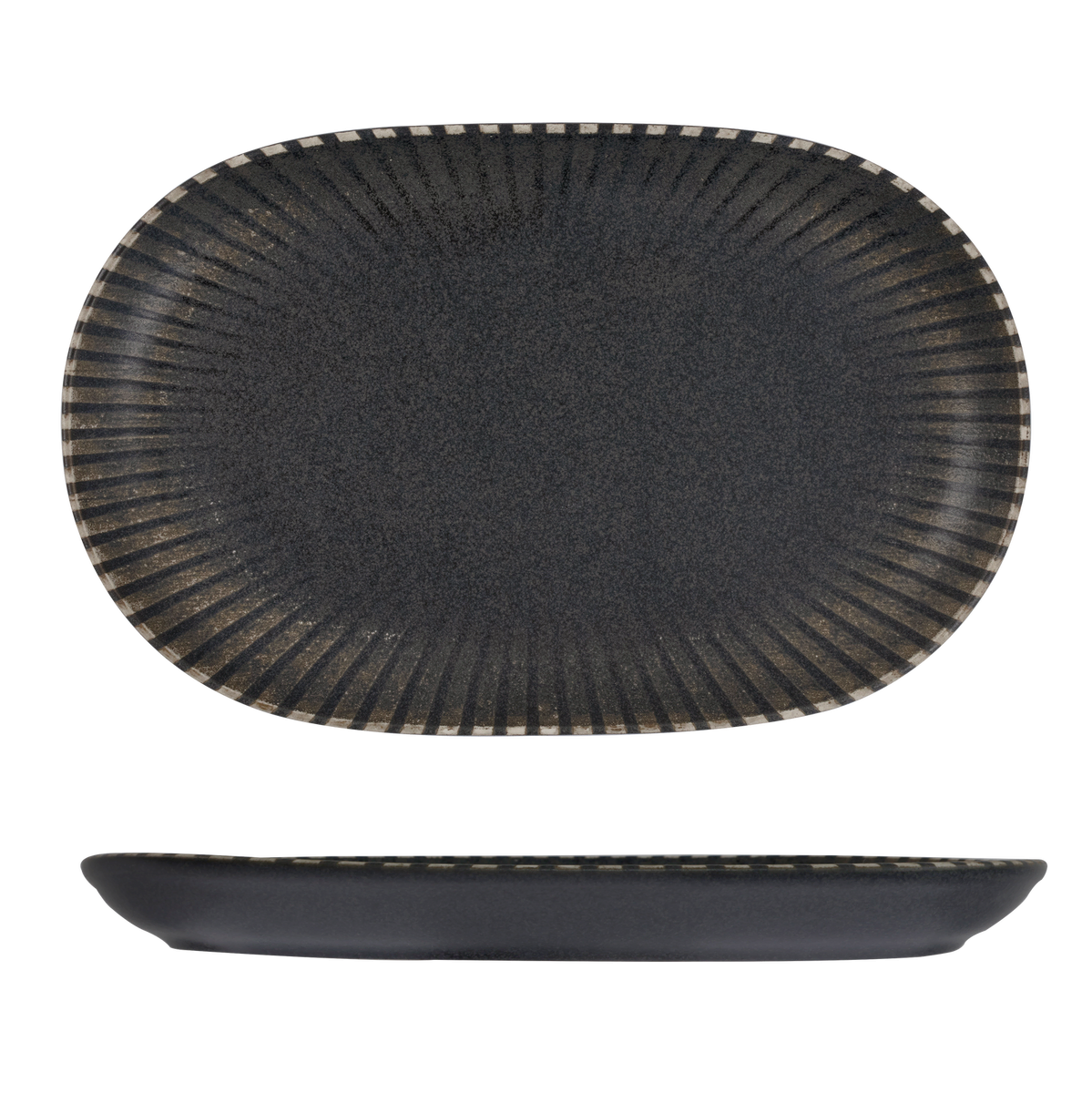 Id Fine Oval Platter- Coupe, 370X240Mm