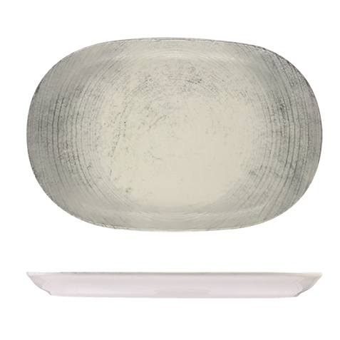 Id Fine Oval Platter  - 370Mm X 240Mm