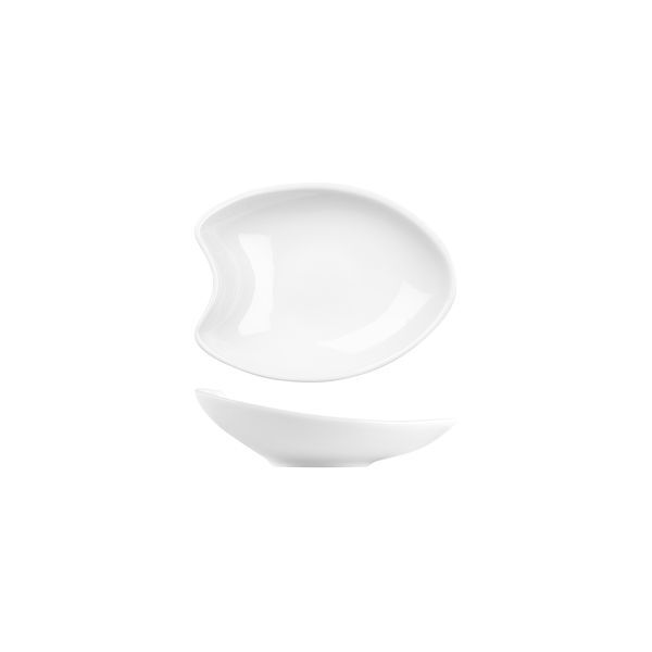 Art De Cuisine Menu Bite Size Plate-160X130X45mm White