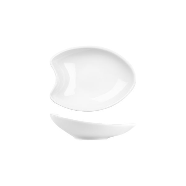 Art De Cuisine Menu Bite Size Plate-210X165X35mm White
