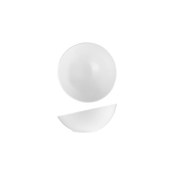 Art De Cuisine Menu Round Slanted Bowl-175mm Ø | 81mm H White