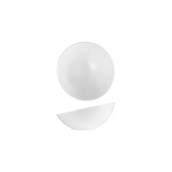 Art De Cuisine Menu Round Slanted Bowl-175mm Ø | 81mm H White