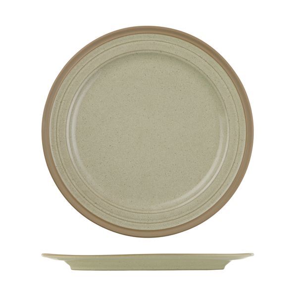 Art De Cuisine Igneous Round Plate-330mm Ø Natural