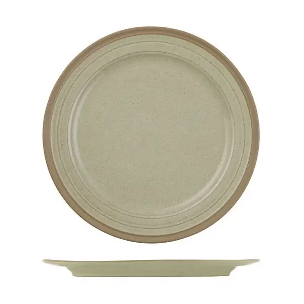 Art De Cuisine Igneous Round Plate-330mm Ø Natural