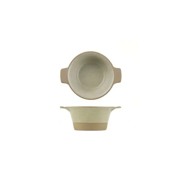 Art De Cuisine Igneous Pie Dish With Handles-140mm Ø | 400mL Natural