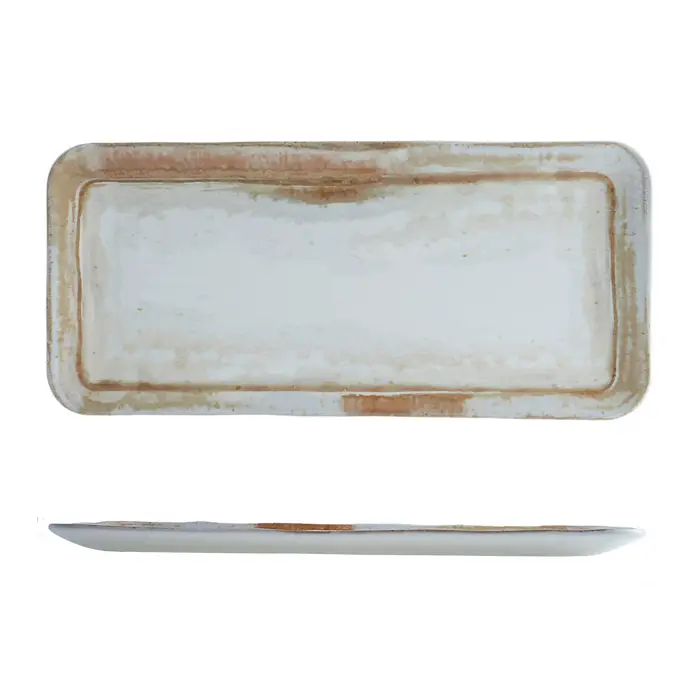 Dudson Rect Coupe Plate-346X156Mm