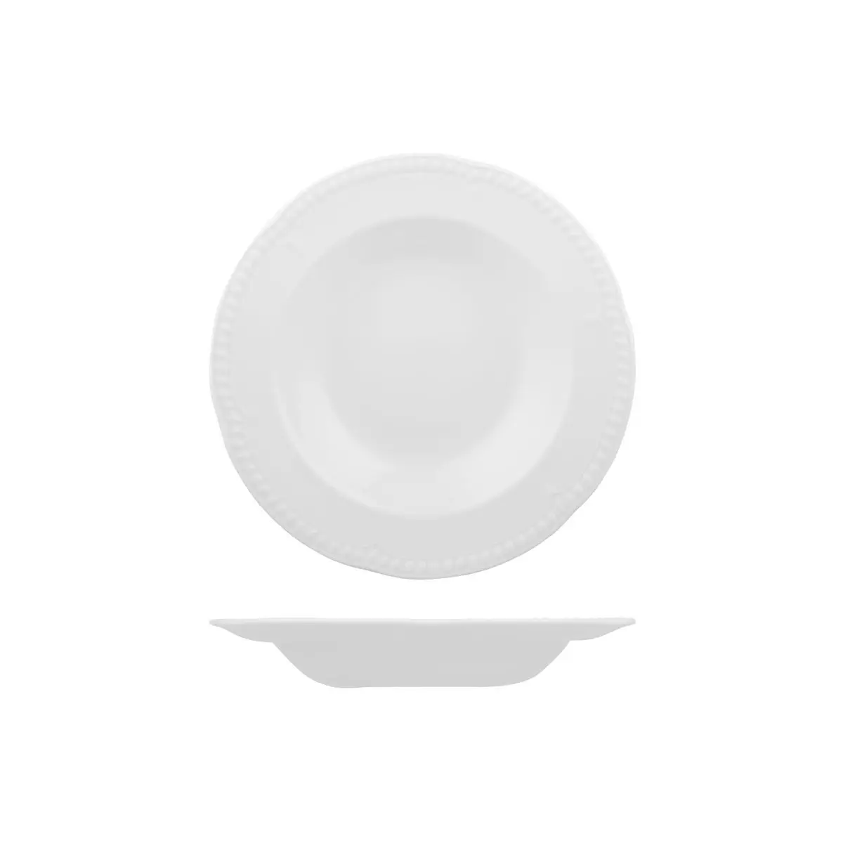 Churchill Round Wide Rim Pasta Plate-230Mm Ø | 330Ml