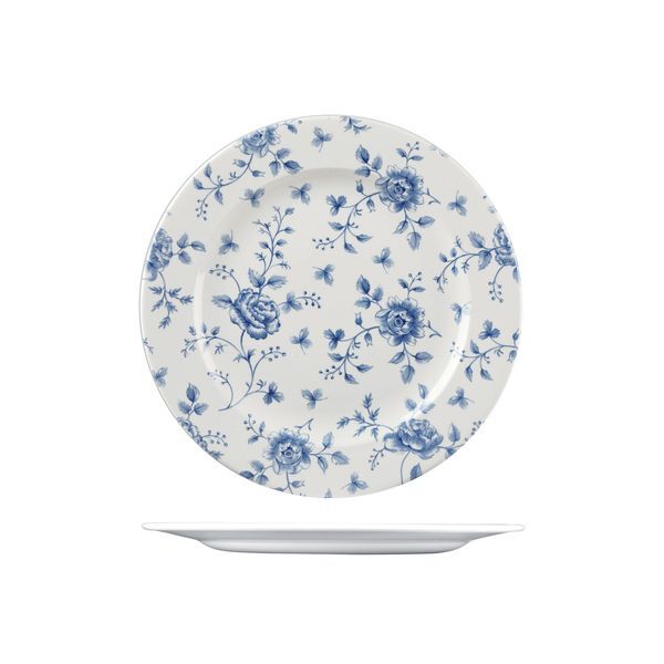 Churchill Vintage Prints Round Plate-276mm Ø Prague Rose Chintz 