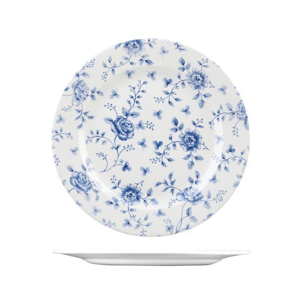 Churchill Vintage Prints Round Plate-305mm Ø Prague Rose Chintz 
