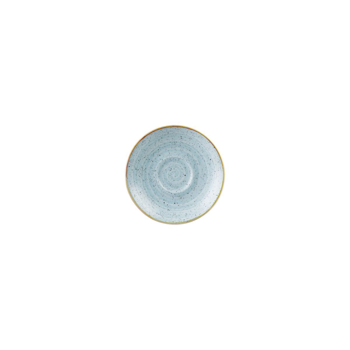 Churchill Stonecast Espresso Saucer-118mm Ø Duck Egg