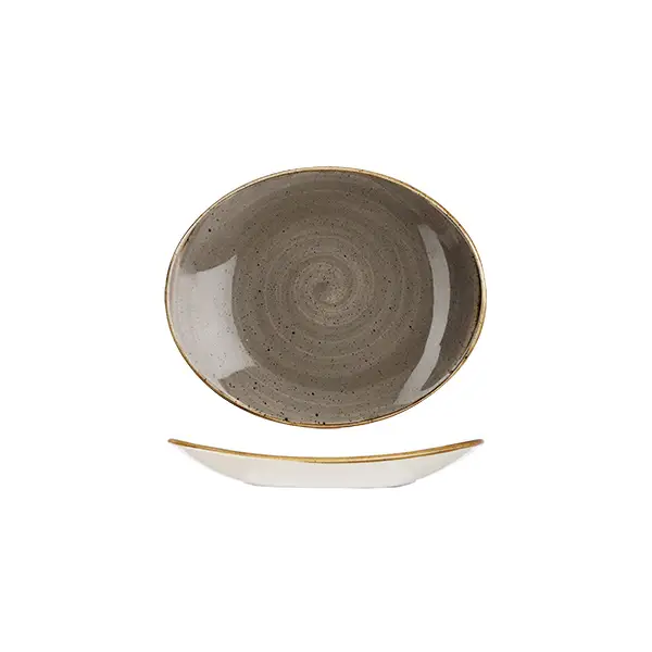 Churchill Oval Coupe Plate-192Mm 