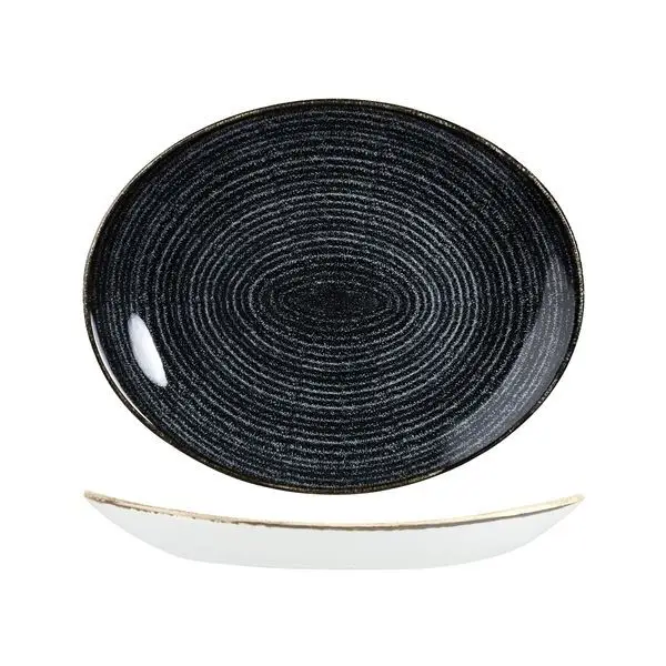 Churchill Oval Coupe Plate-317X255Mm