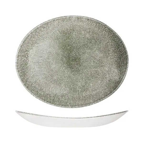 Churchill Oval Coupe Plate-317X255Mm