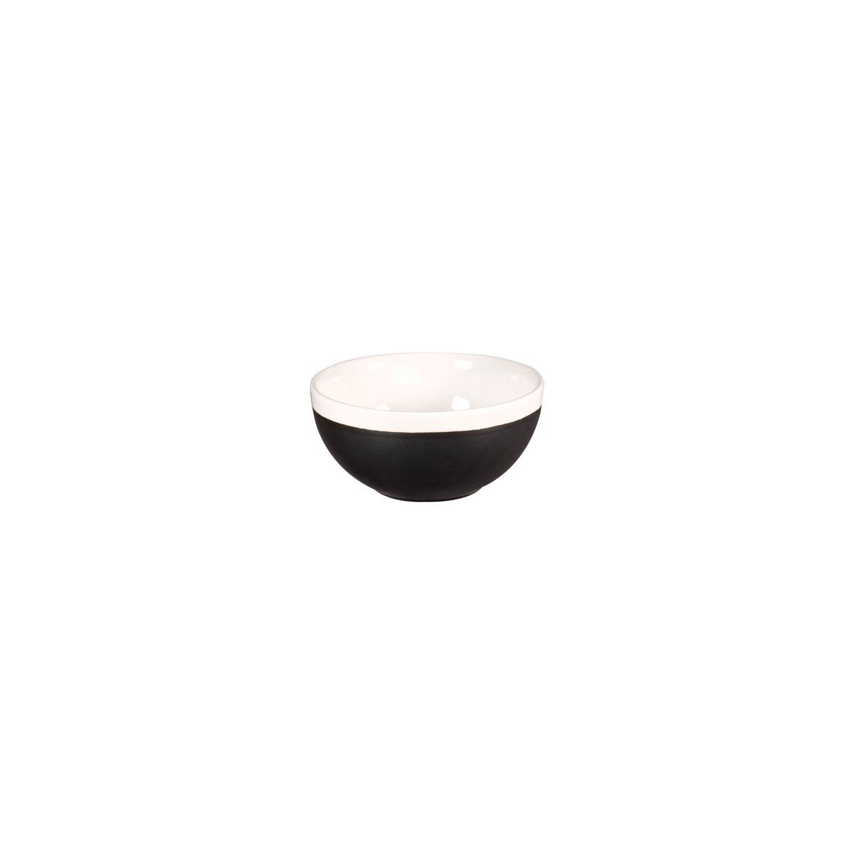 Churchill Monochrome Round Bowl-132mm Ø | 470mL Black