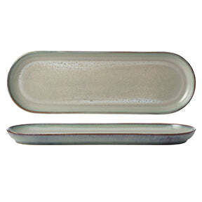 Tablekraft Artistica Oval Platter 450x150mm Canvas
